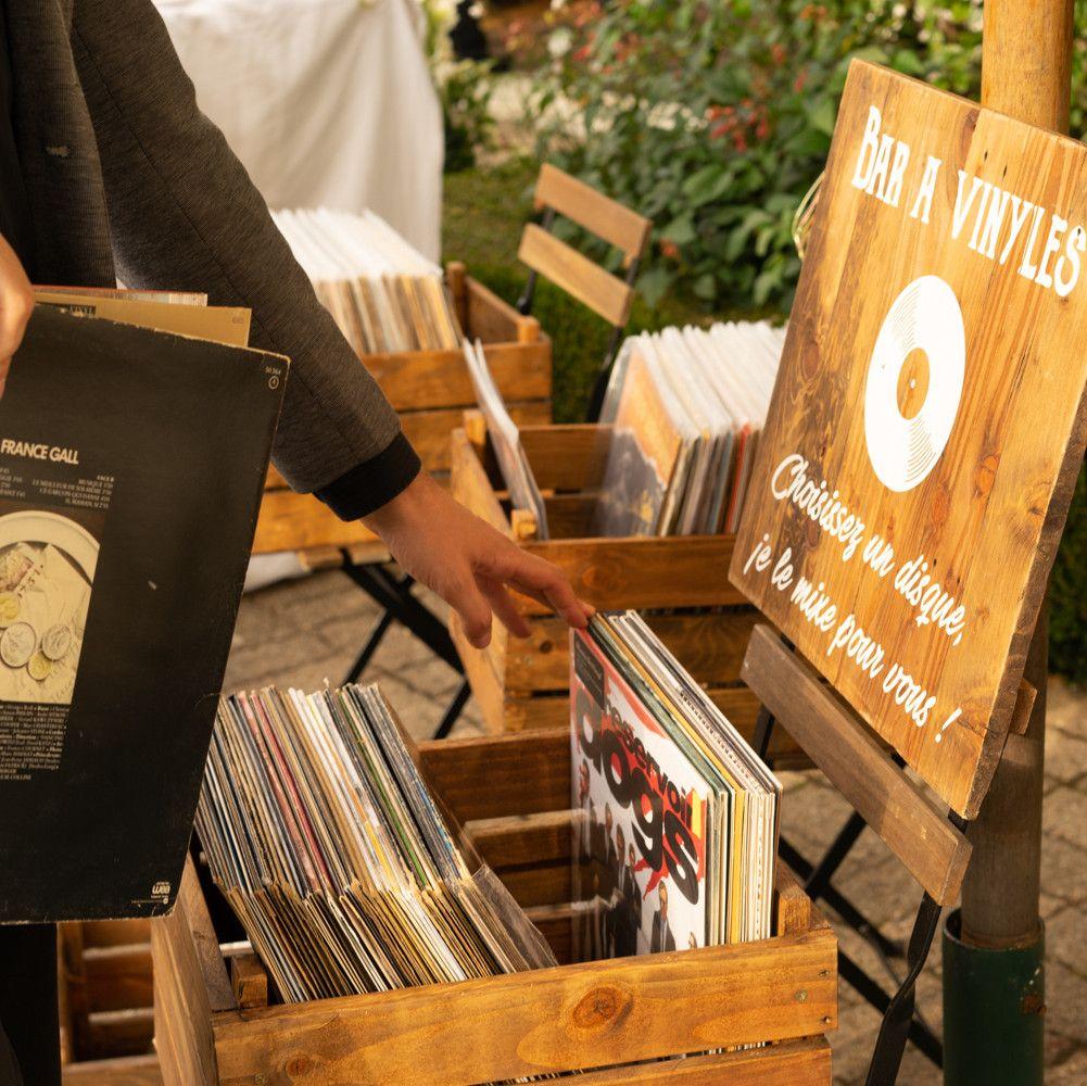 Bar à vinyle